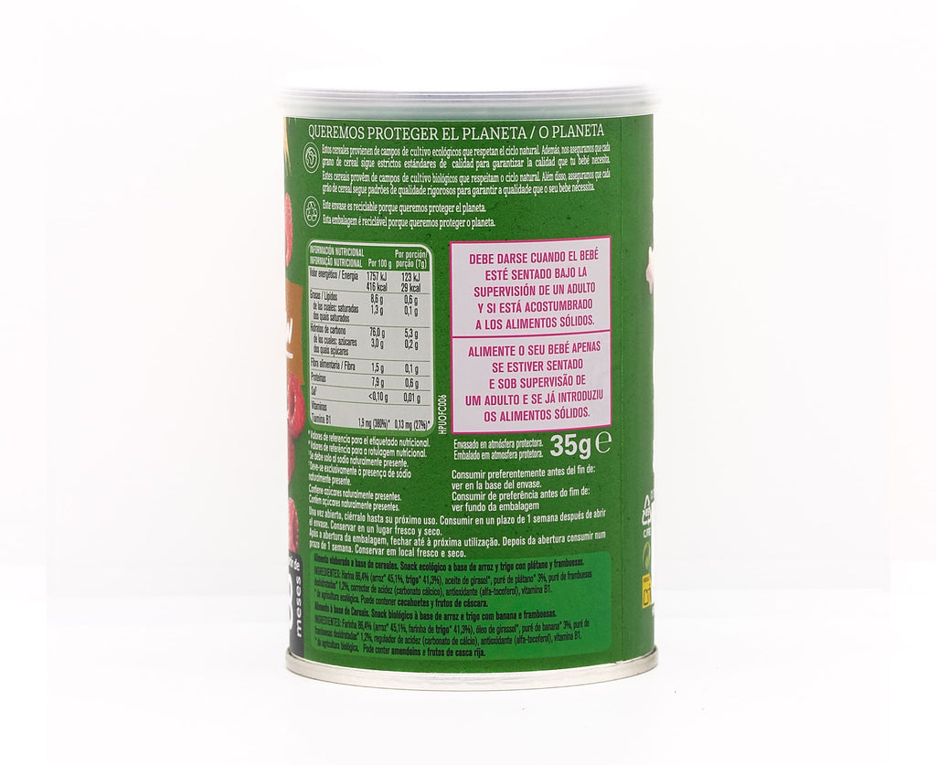 GERBER ORGANIC FOR BABY GRAIN AND GLOW -8 MONTH -Spanish Online Grocery in Dubai