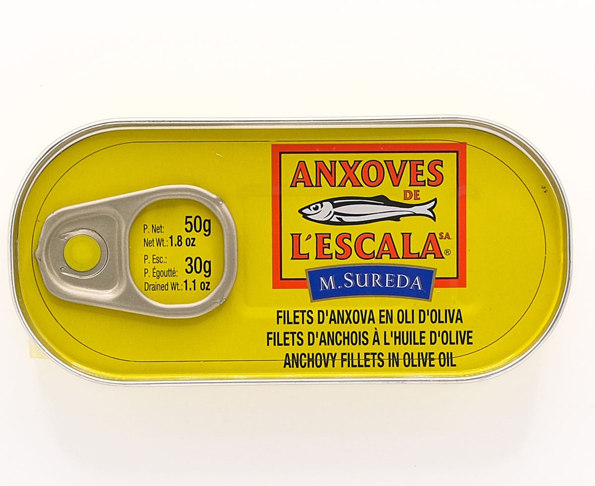 A. L'ESCALA ANCHOVIES TIN 50G – Taste of Spain